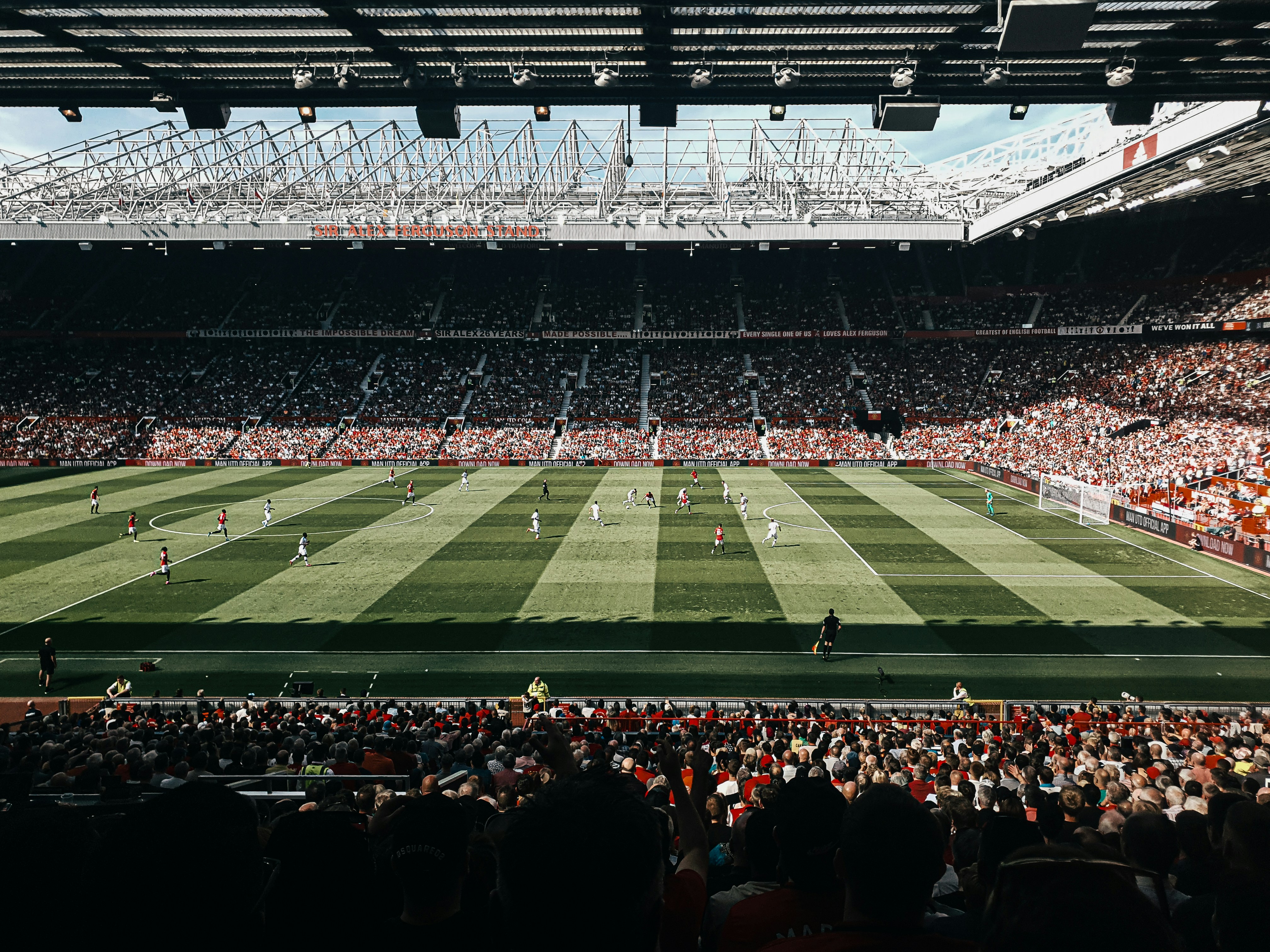 Facilitating drainage efficiency at Old Trafford