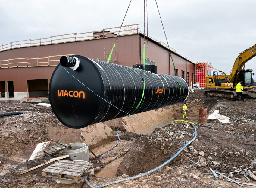 Reducing water consumption with rainwater harvesting at a Swedish bus depot