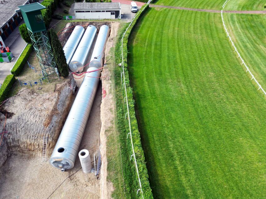 Water reuse and stormwater management – Hippodrome race course, Lyon, France