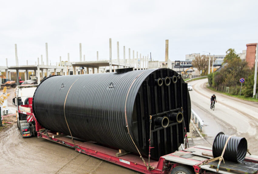 A more sustainable fire water tank solution in Kaunas, Lithuania