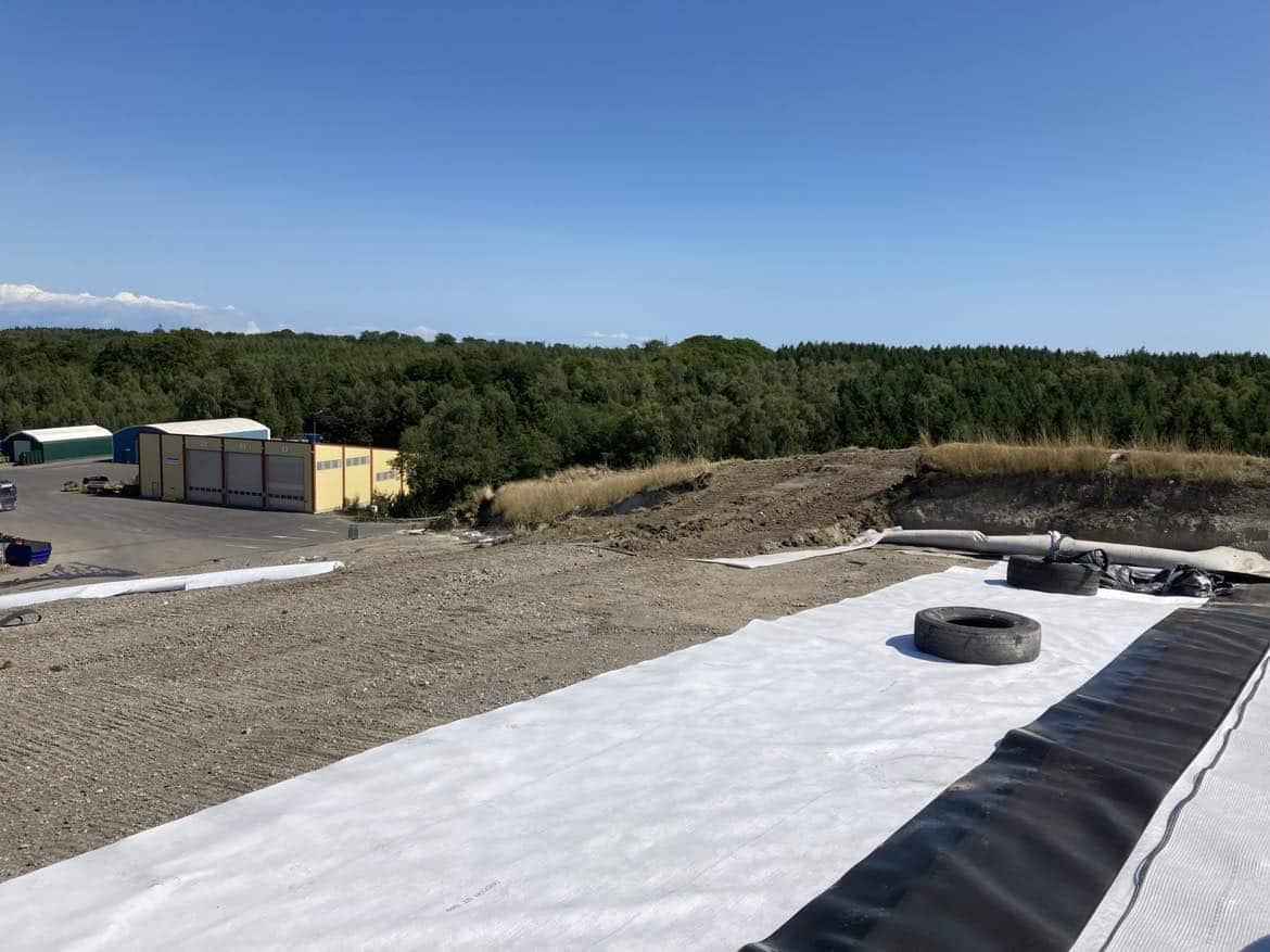 Återvinningscentralen Måsalycke (st. Olof) – Förbättrad Miljöhantering